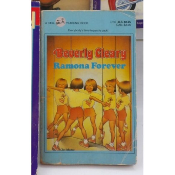 Beverly Cleary Paperback Set Of 5 Books - Ramona Forever Henry & Ribsy The Mouse - Picture 3 of 6